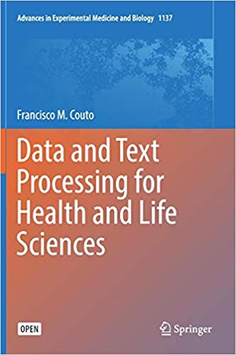 Book cover for Data and Text Processing for Health and Life Sciences